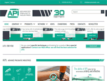 Tablet Screenshot of api-pneumatic.com